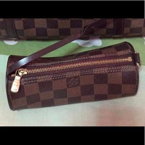 LOUIS VUITTON MINI PAPILLON POCHETTE (WRISTLET)